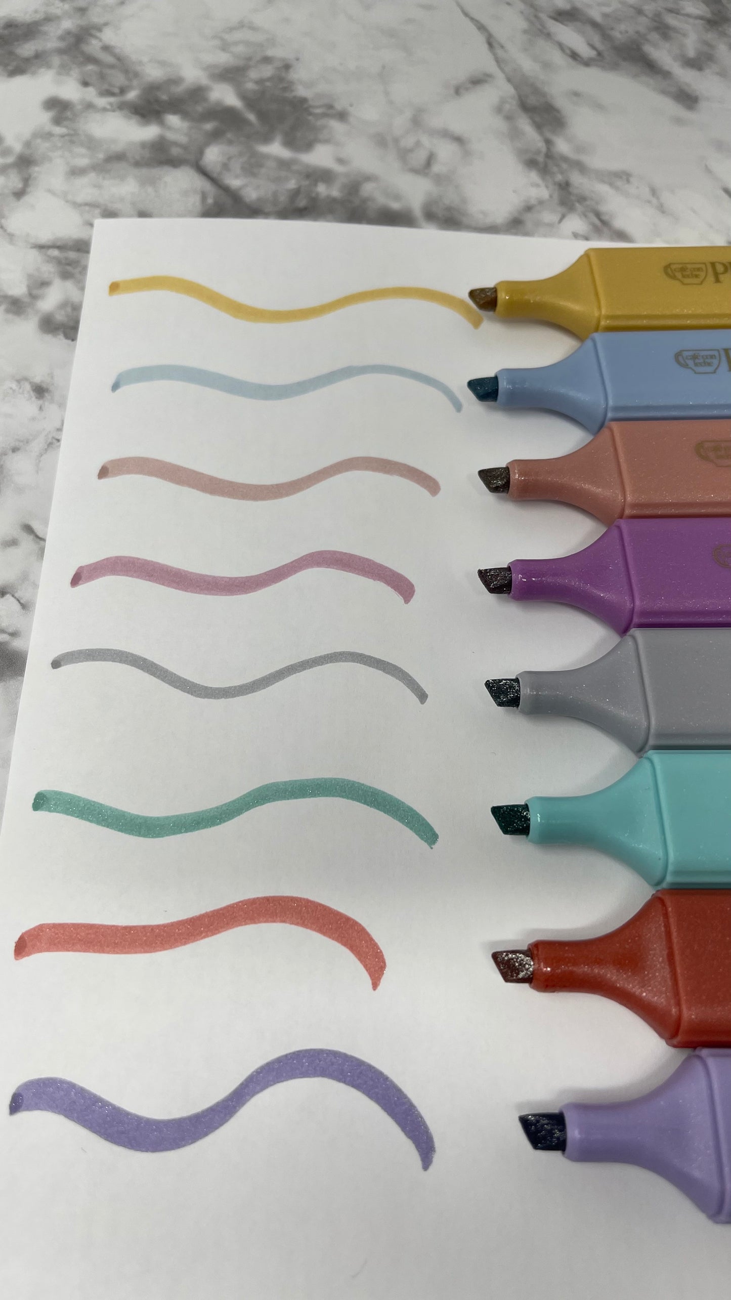 Metallic Shimmer Highlighters