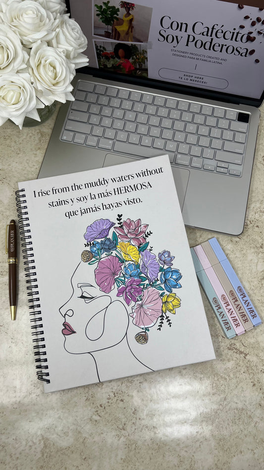 This beautiful illustrated hardcover notebook is the perfect for taking notes, staying organized, and jotting down ideas and inspirations. With lined pages and easy tear-off functionality, this notebook adds a touch of style to your workspace, school or home coffee table. Whether it’s for studying, event planning, or just writing down your thoughts. 